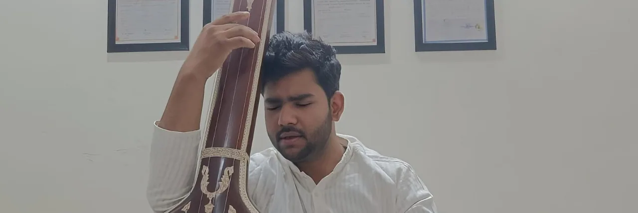Brijesh Chaturvedi teaching