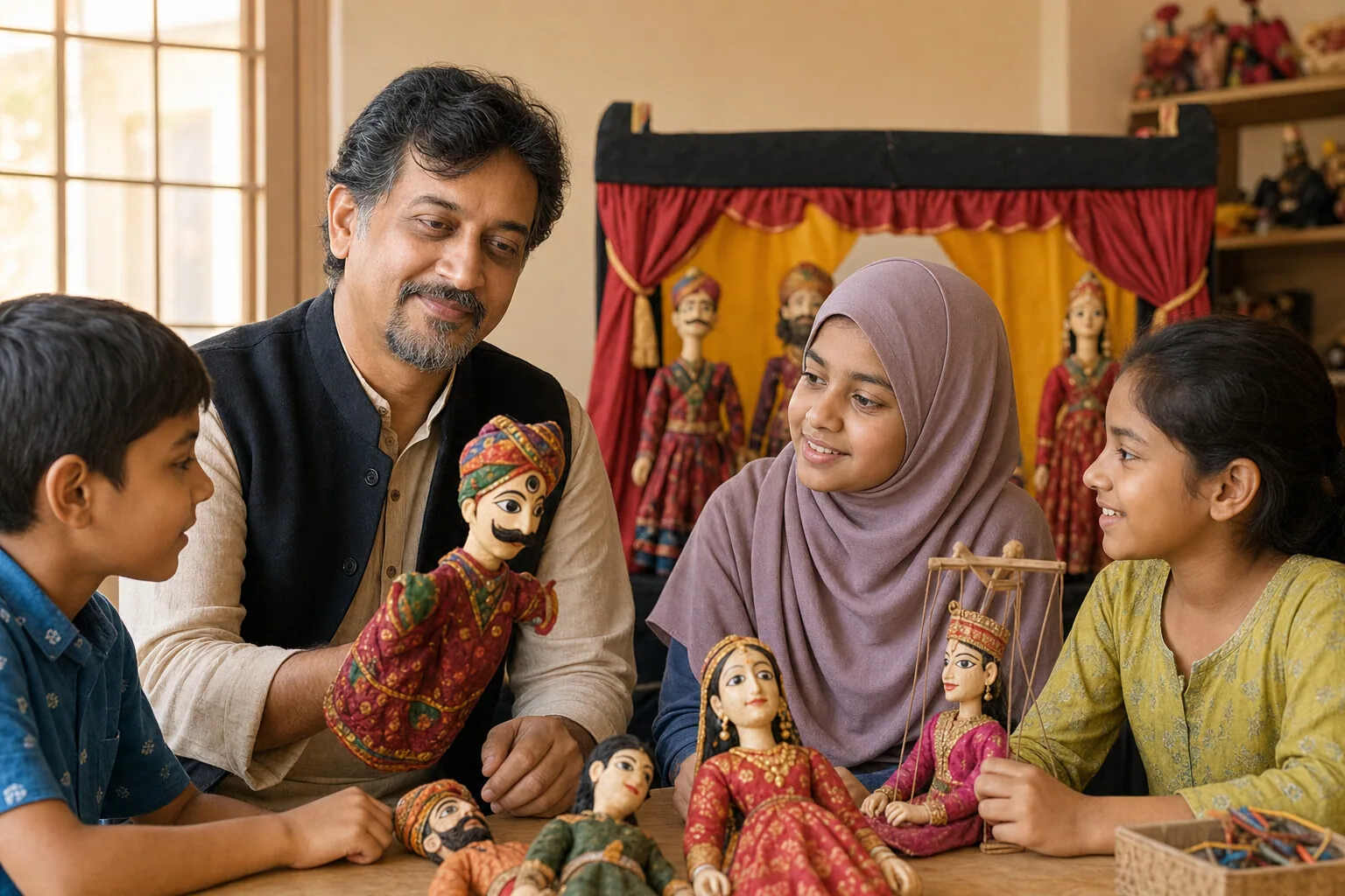 Kathputli Puppetry Course — Jaipur