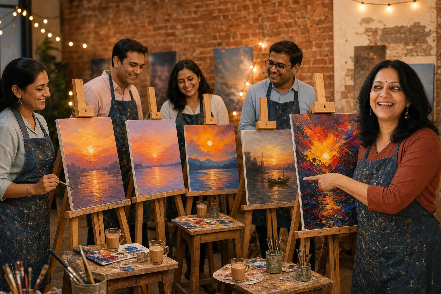 Acrylic Painting for Beginners — Bandra West