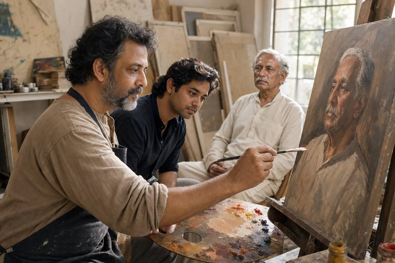 Alla Prima Oil Portraits
