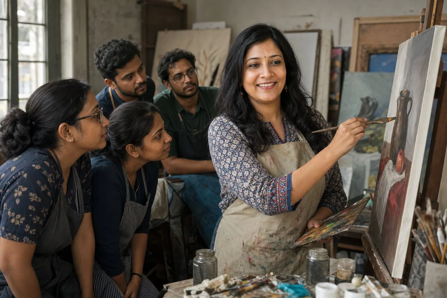 Classical Oil Painting Course — Jadavpur