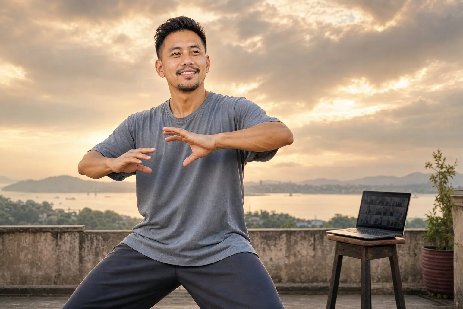 Daily Qigong Energy Practice — Online