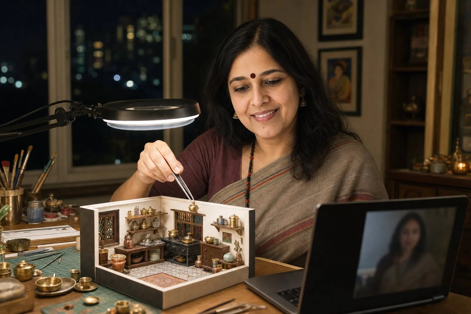 Dollhouse Miniatures & Dioramas — Online