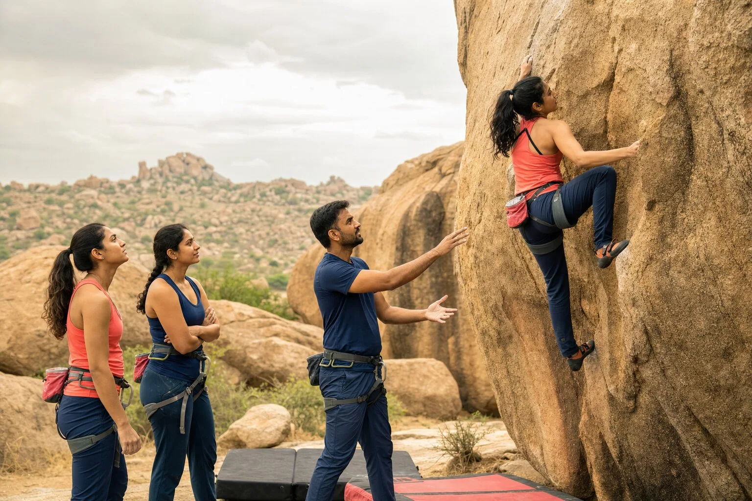 Hampi Bouldering Camp