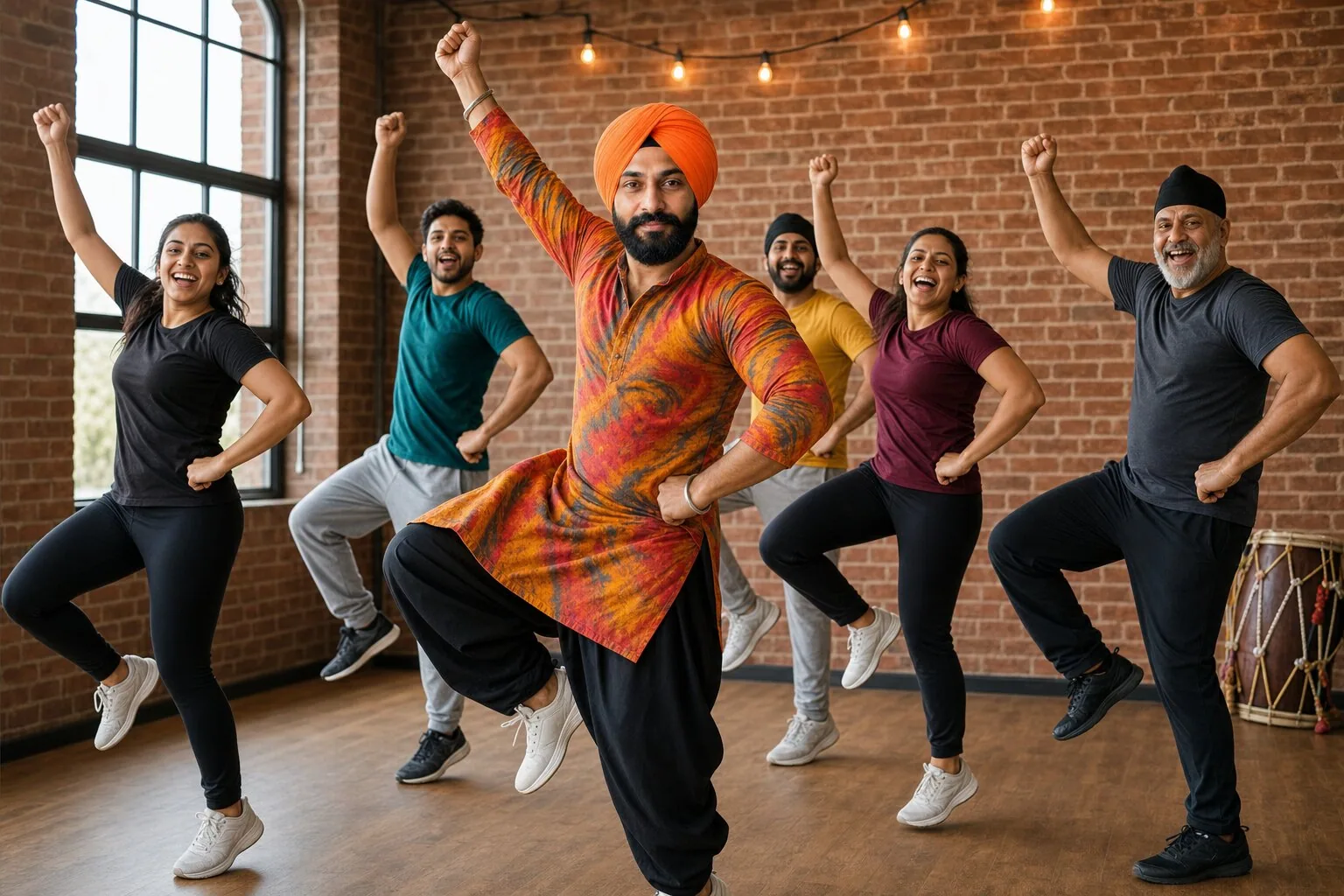 High-Energy Bhangra Fitness Course