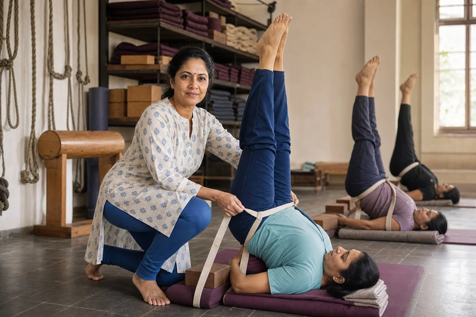 Iyengar Yoga Morning Batch — Deccan Gymkhana