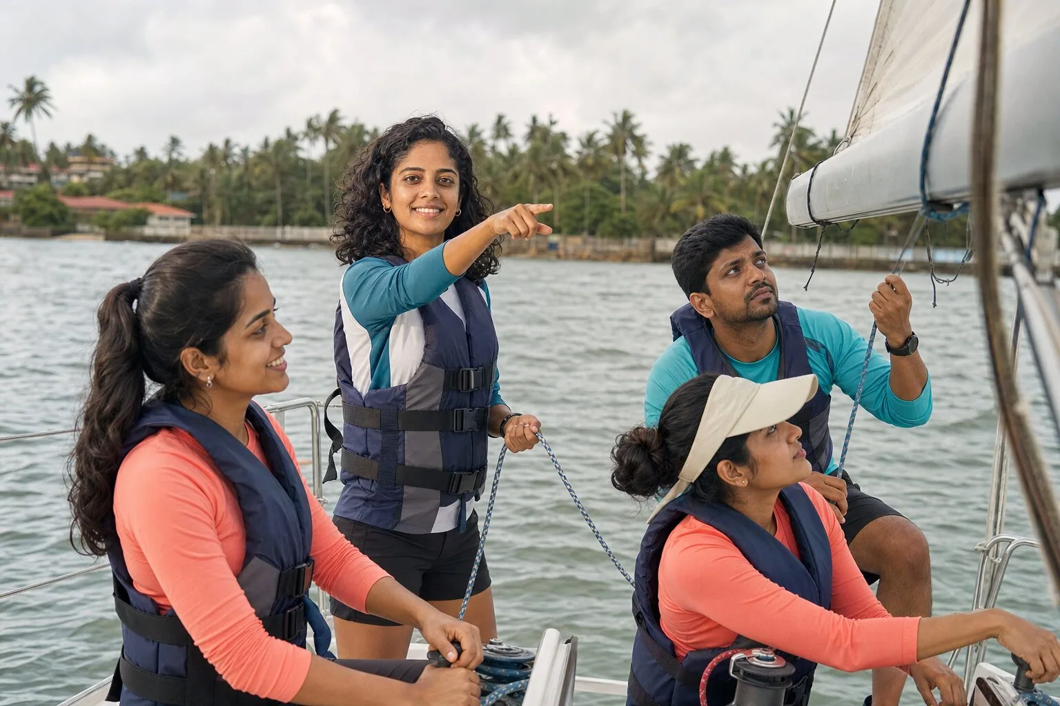 Keelboat Crew Course — Panaji Harbour