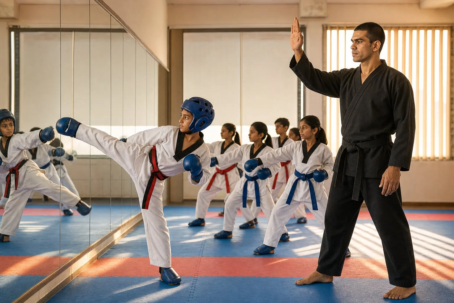 Kicking Technique & Poomsae Batch