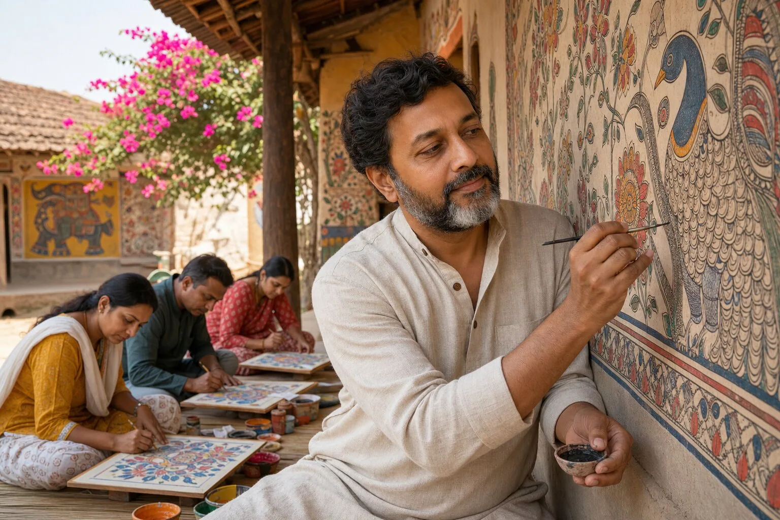 Madhubani Painting — Mithila Tradition (Madhubani)