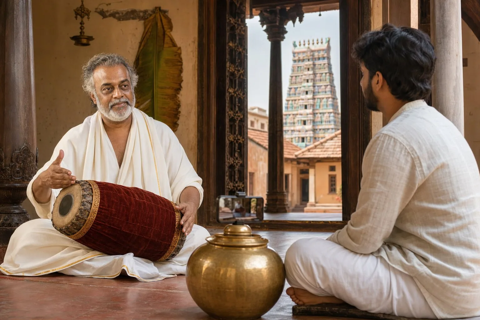 Mridangam for Carnatic Accompaniment — Thanjavur