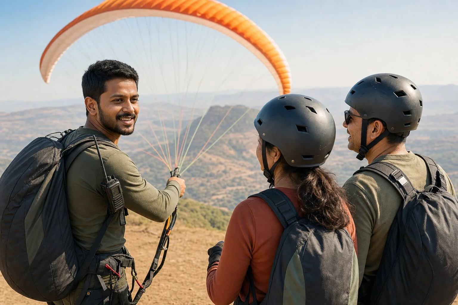 P1+P2 Paragliding Course — Kamshet