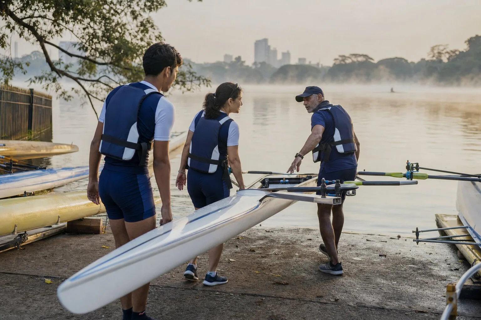 Sculling Basics on Rabindra Sarobar