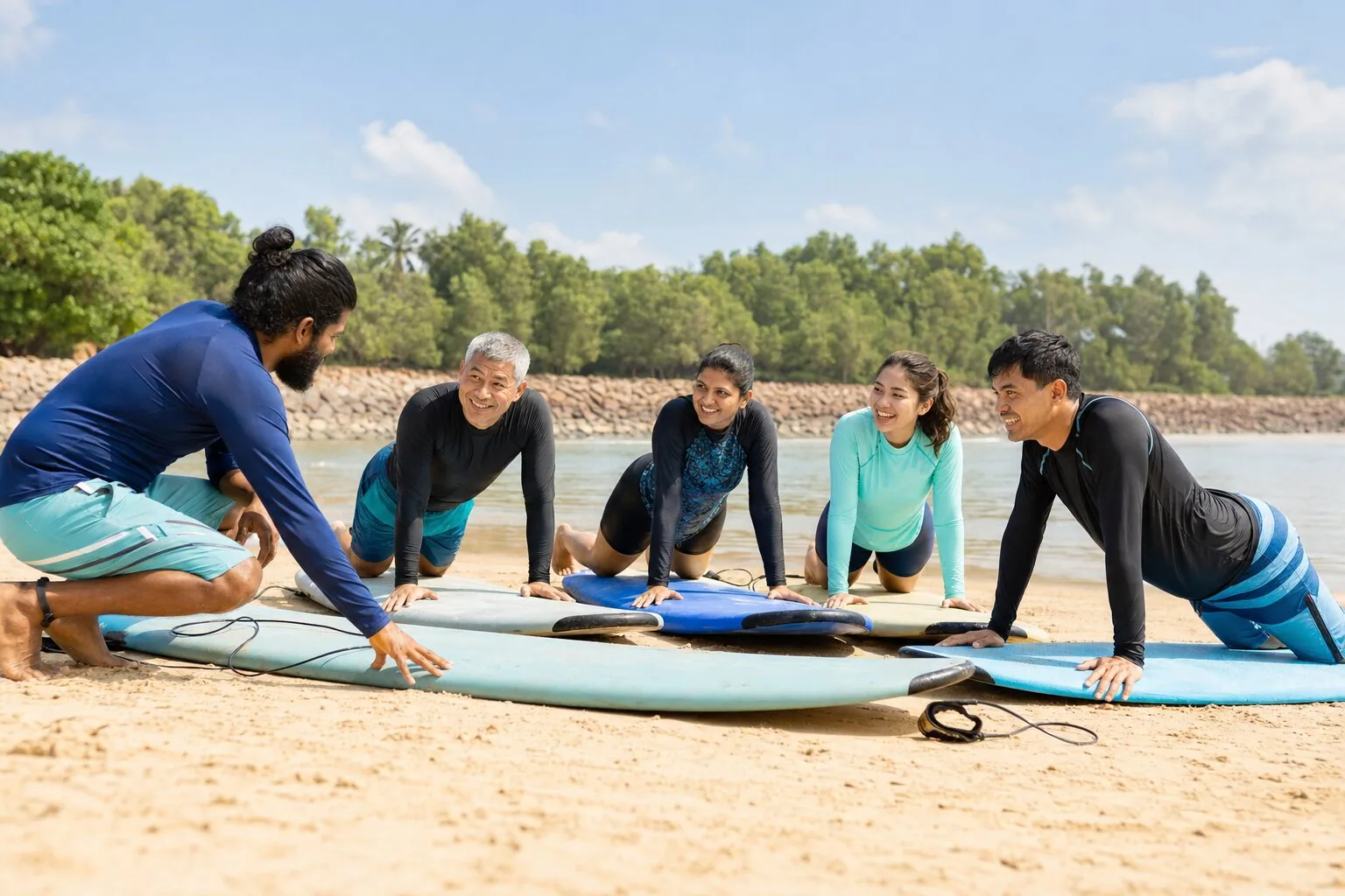 Weekend Learn-to-Surf Camp — Mulki