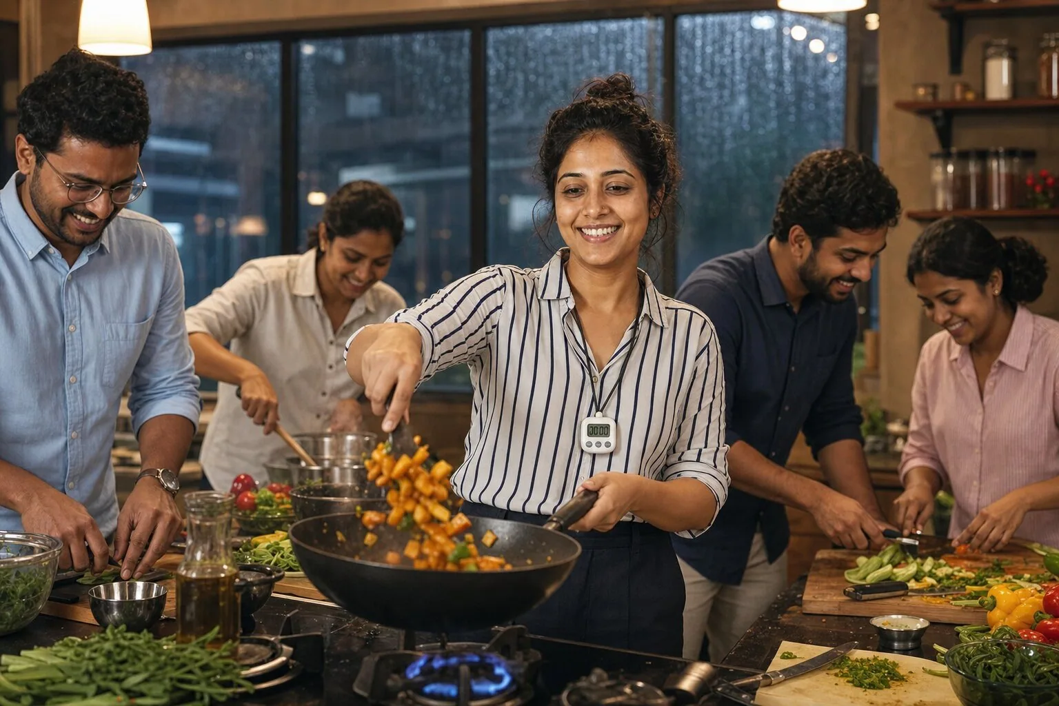 Weeknight Cooking Skills Course