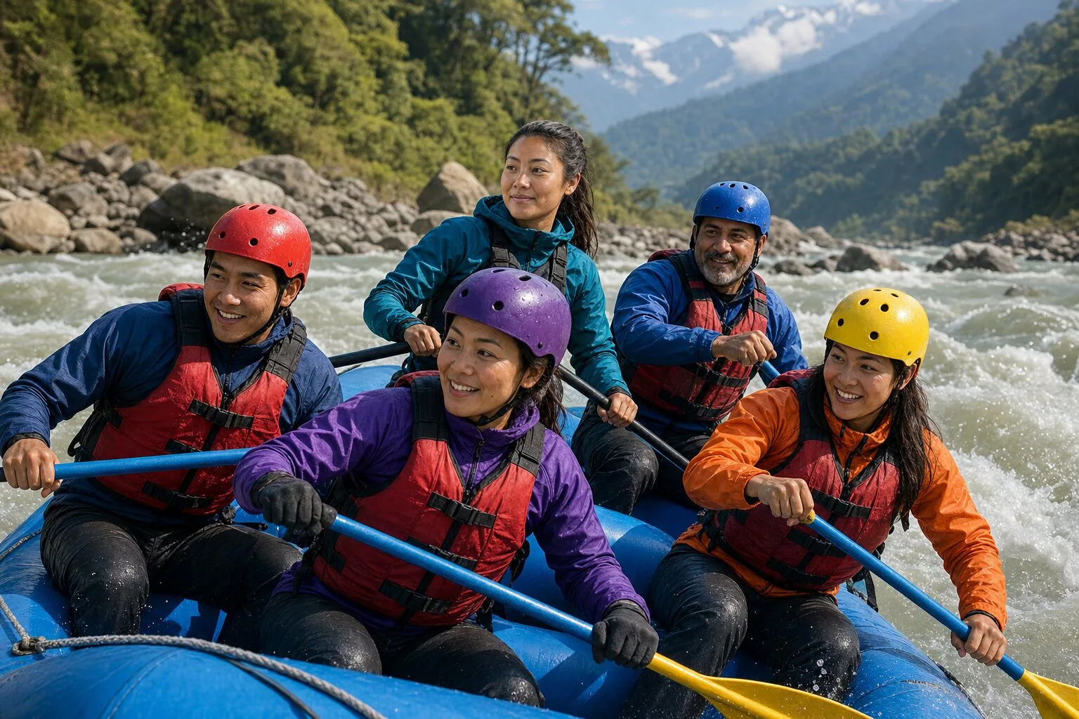 White Water Rafting Skills Weekend — Melli