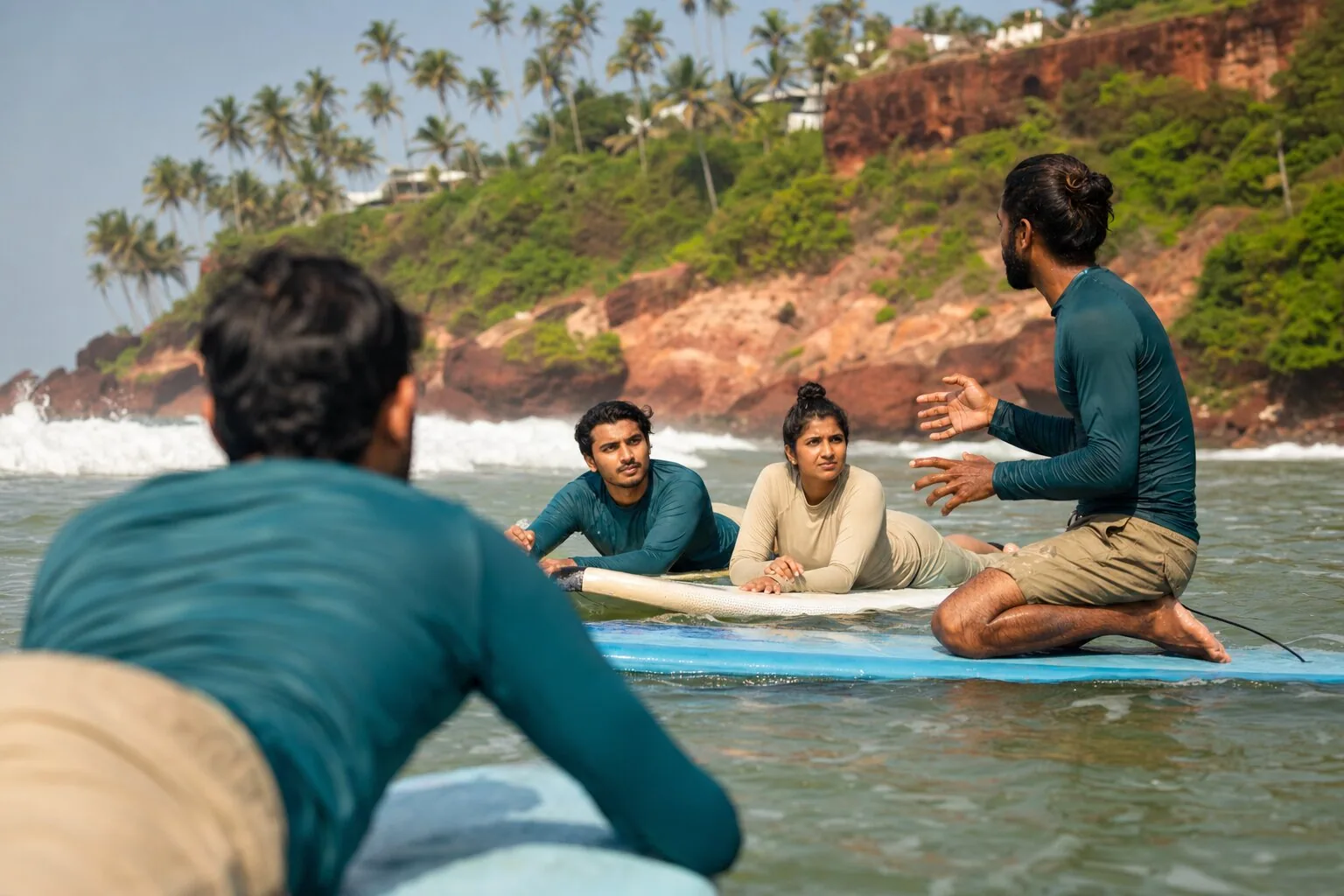 Intermediate Surf Coaching — Varkala