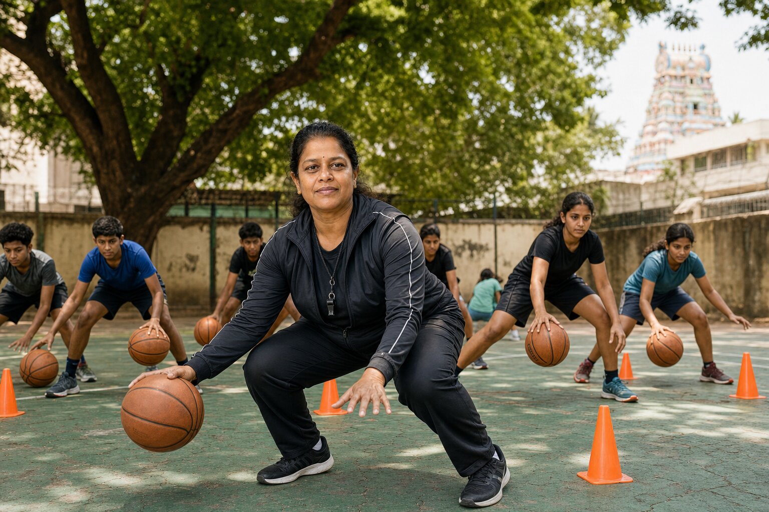 Basketball Fundamentals — Mylapore Court