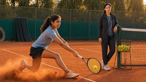 Tennis Coaching — Hauz Khas Clay Courts