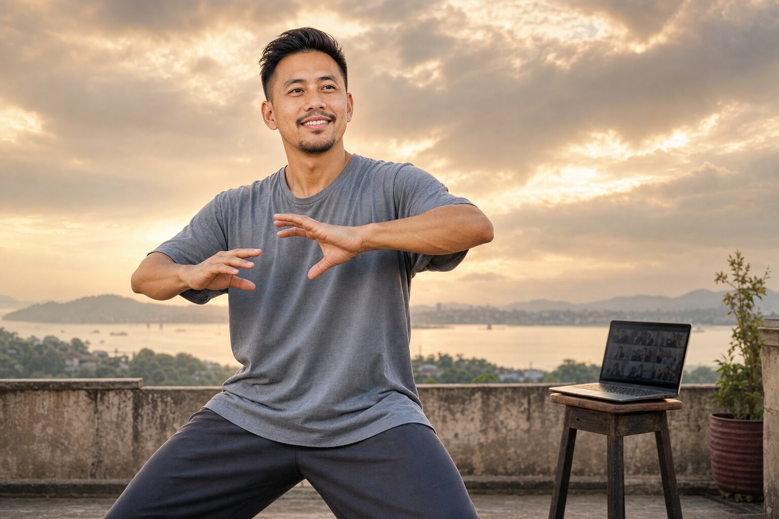 Daily Qigong Energy Practice — Online