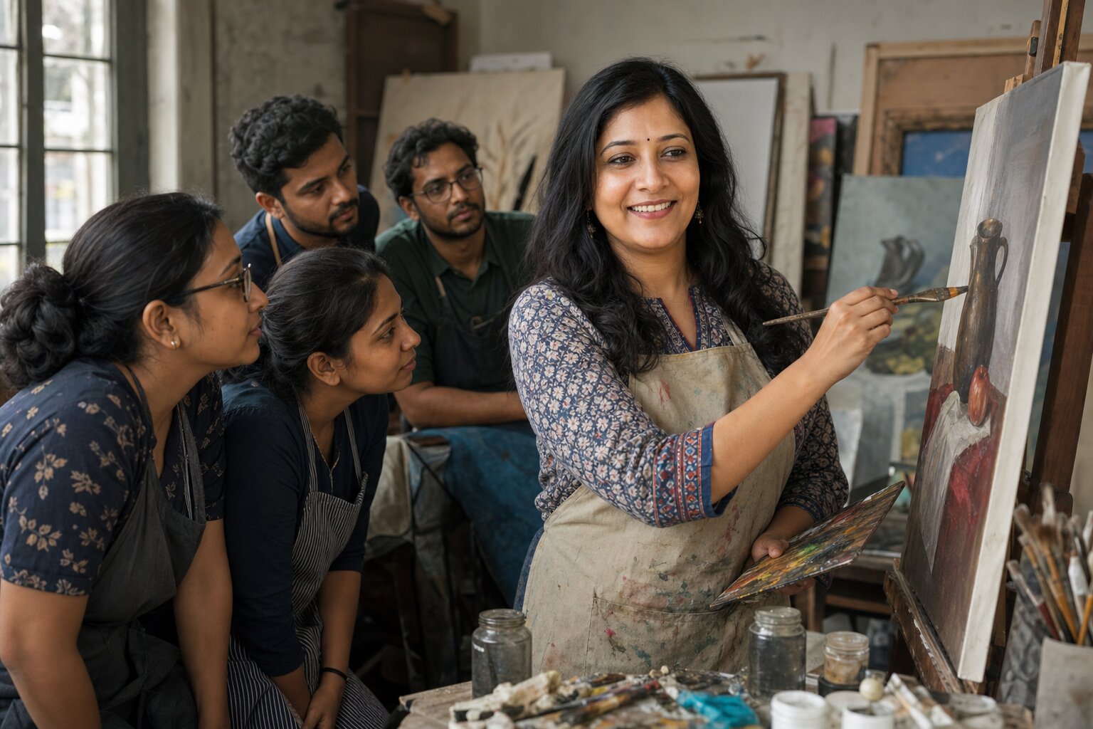 Classical Oil Painting Course — Jadavpur