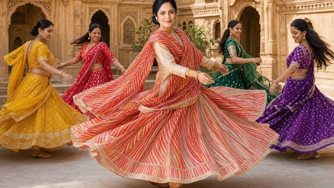 Rajasthani Folk Dance — Ghoomar & Kalbeliya