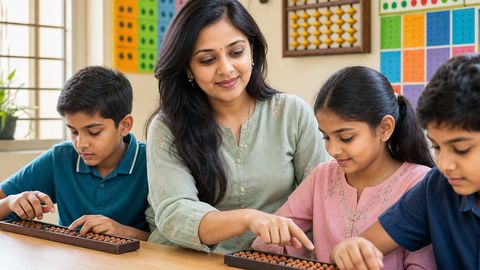 Abacus Level 1 (Ages 6–9) — Kukatpally
