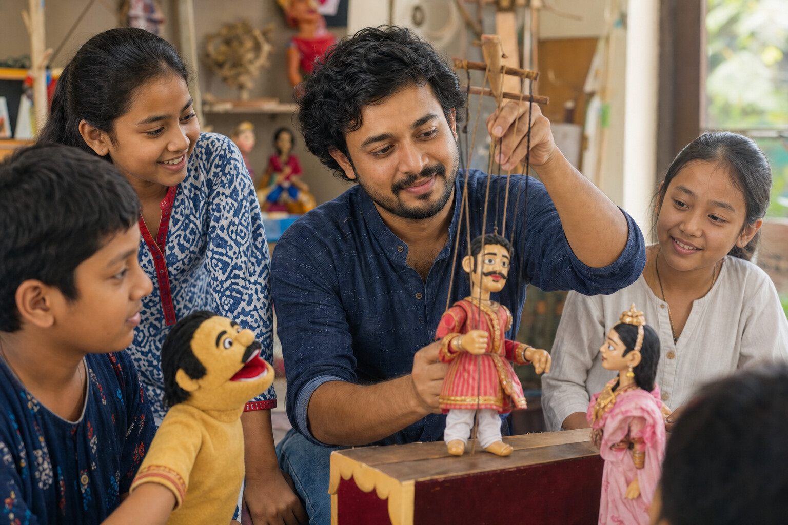 Shadow & Glove Puppetry Workshop