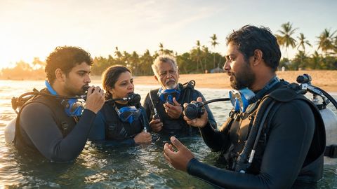 Advanced Buoyancy & Navigation Dives (Puducherry)