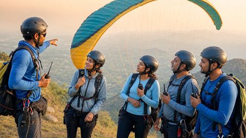 P1 Ground Handling & First Flights — Yelagiri