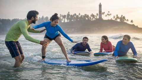 Dawn Patrol Surf Programme (Kovalam)