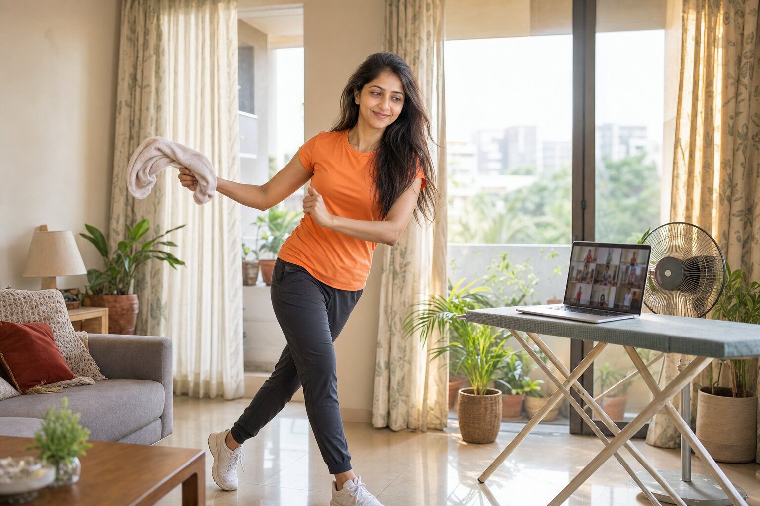 Gauri Sawant teaching