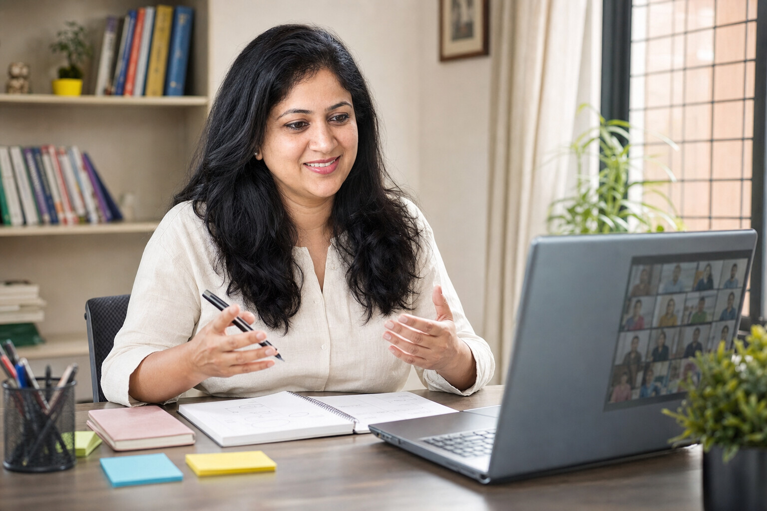 Madhura Sawant teaching